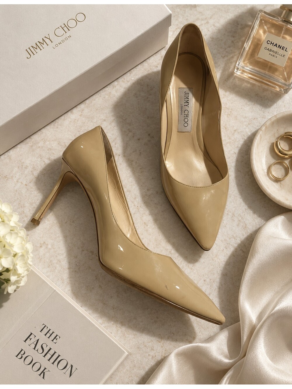Jimmy Choo Patent Pumps - Size 39